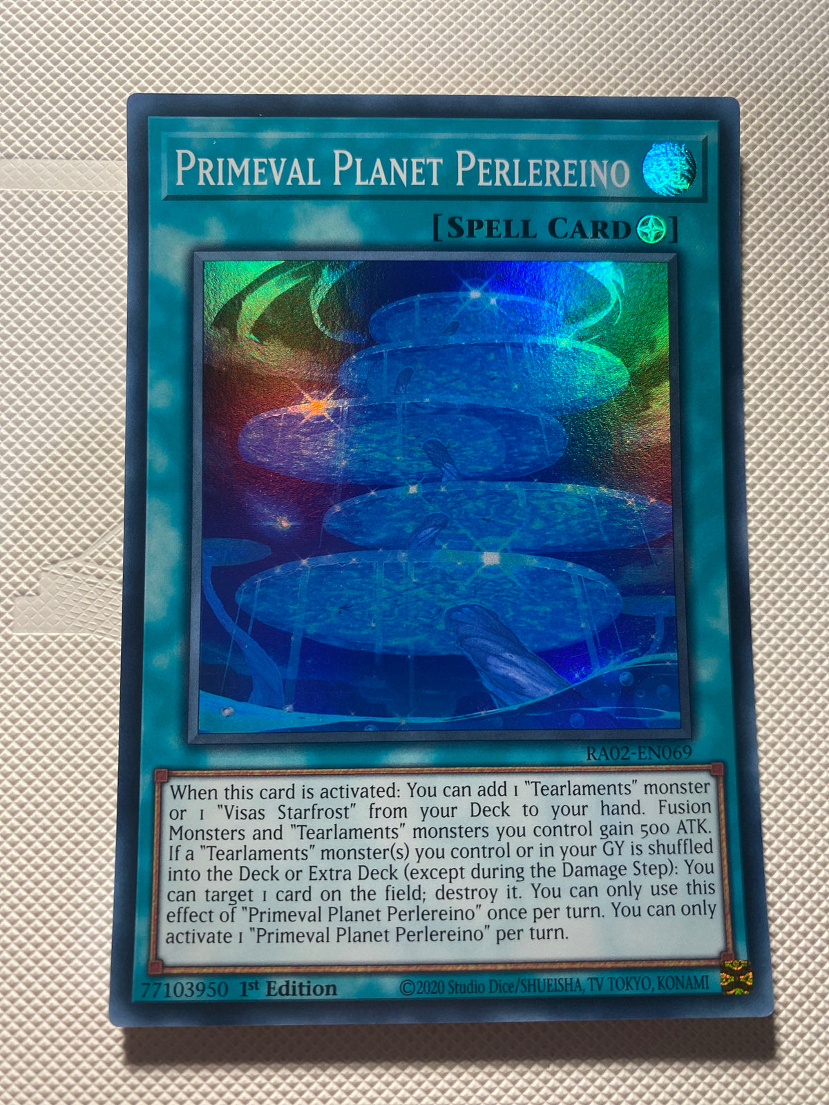 Primitive Planet Perlereino Super Rare Near Mint