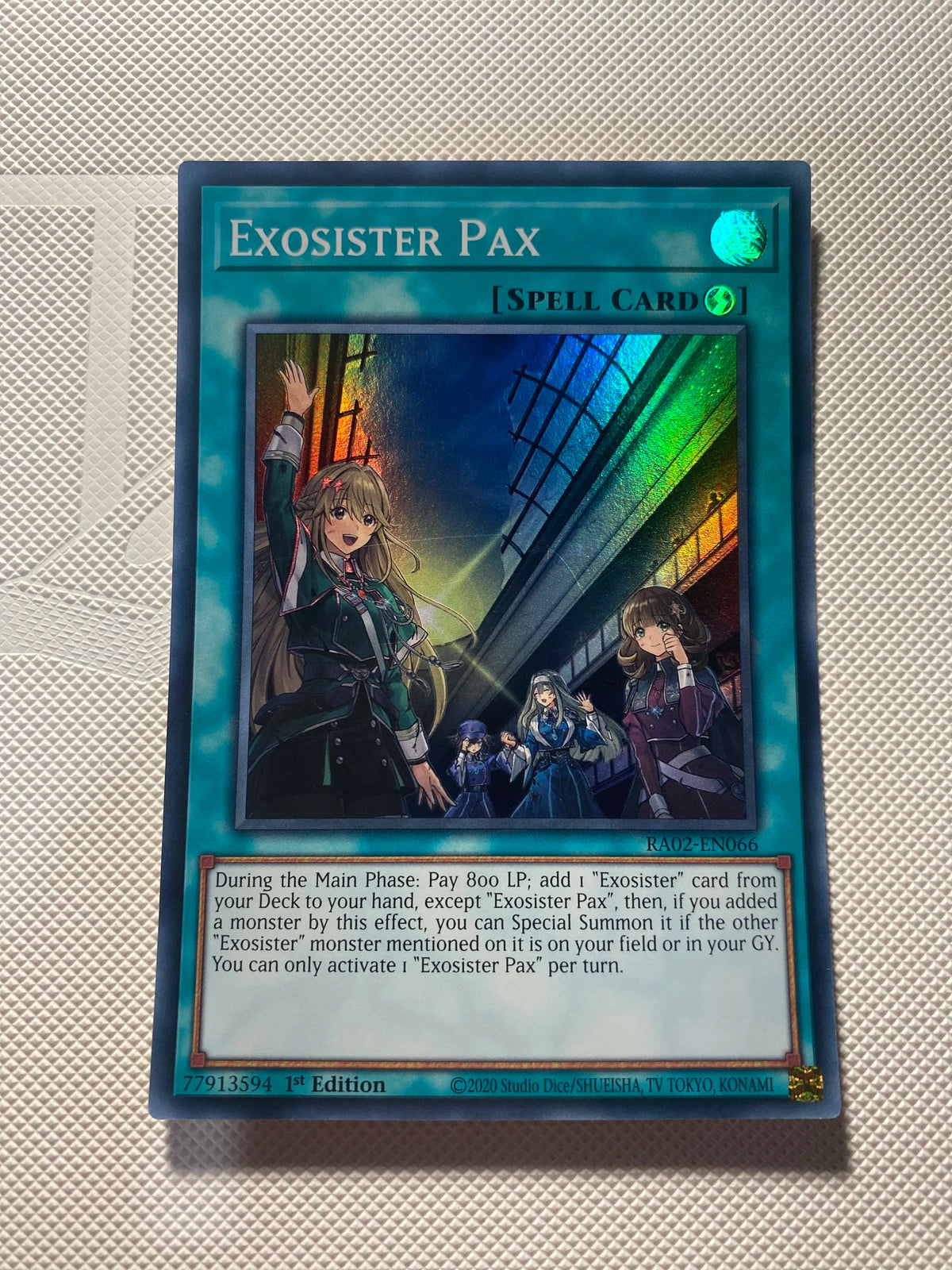 Exosister PAX Super Rare Near Mint