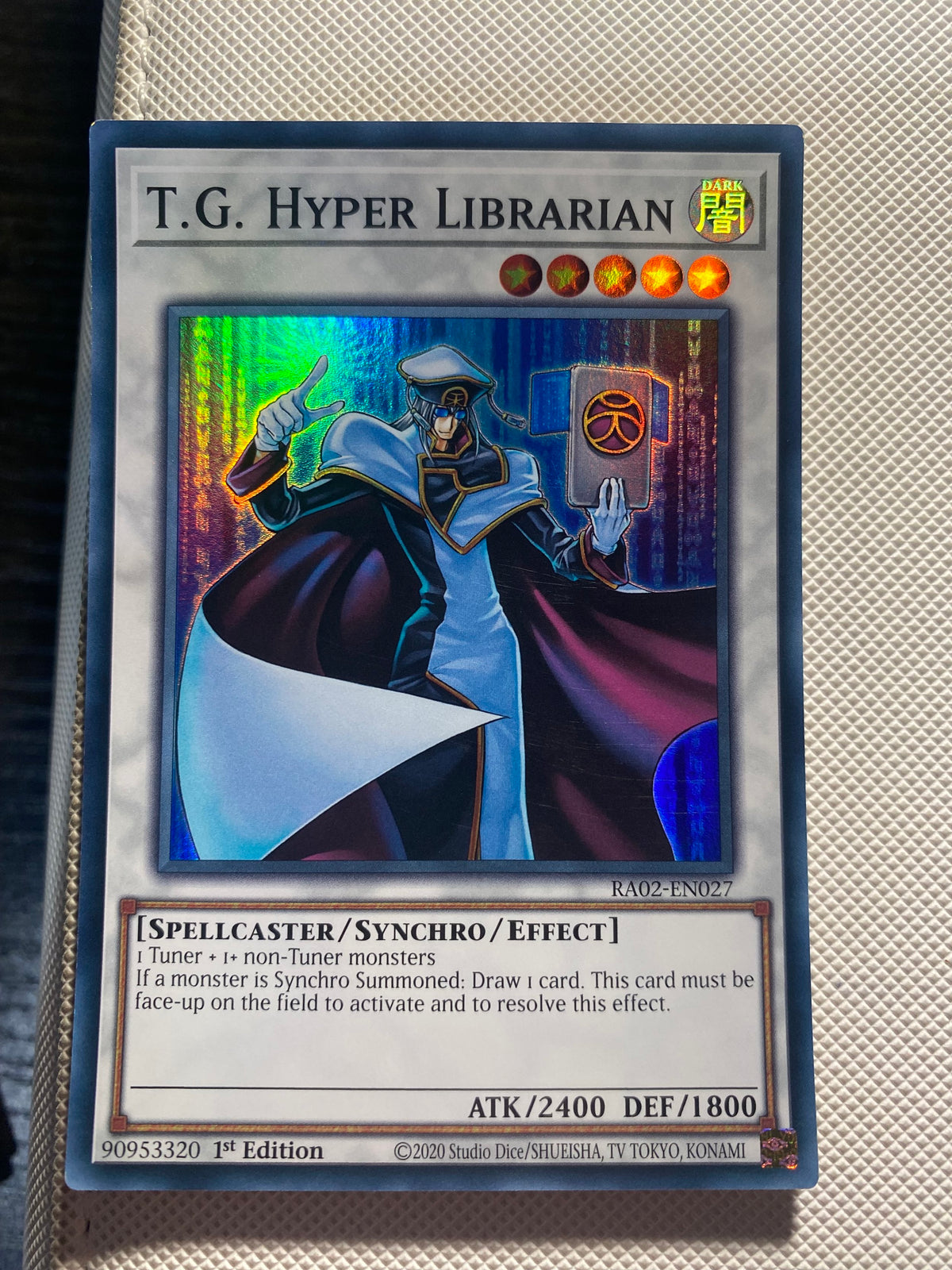 T.g. Hyper Librarian Super Rare Near Mint