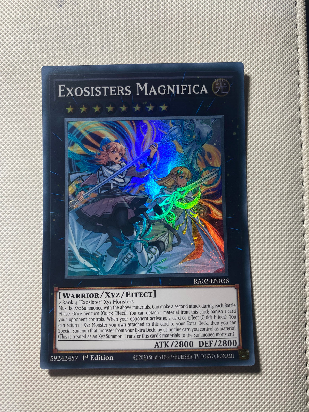Exosisters Magnifica Super Rare Near Mint