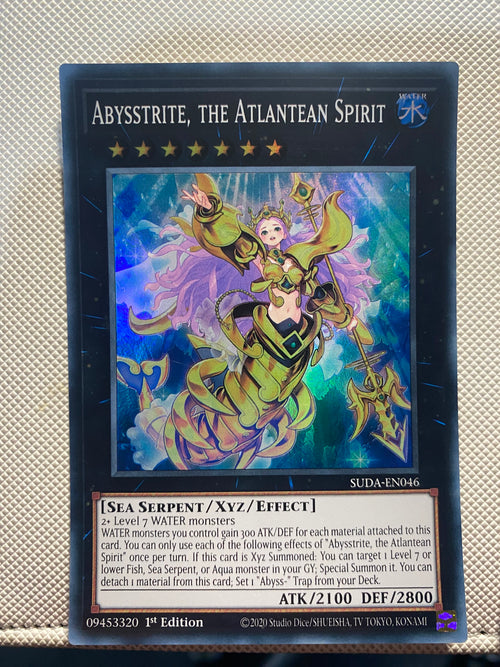 Abysstrite, THE Atlantean Spirit Super Rare Near Mint