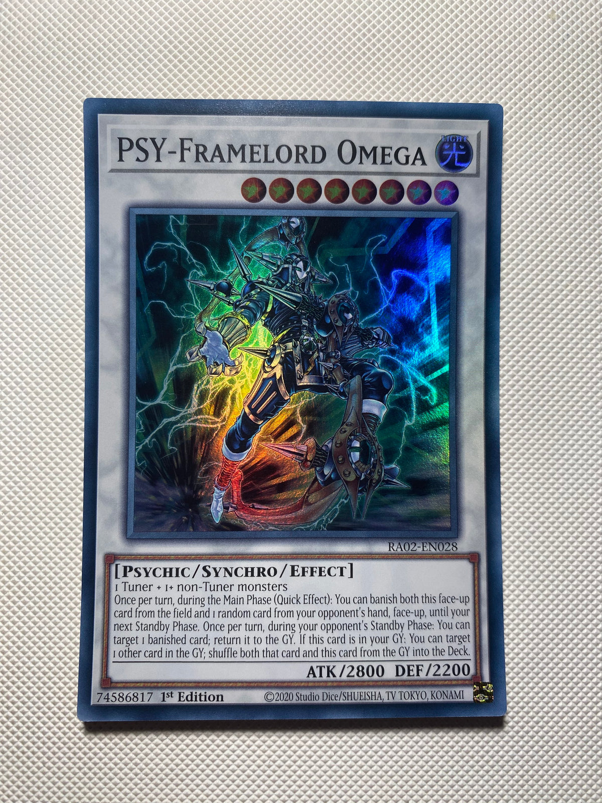 Psy-framelord Omega Super Rare Near Mint