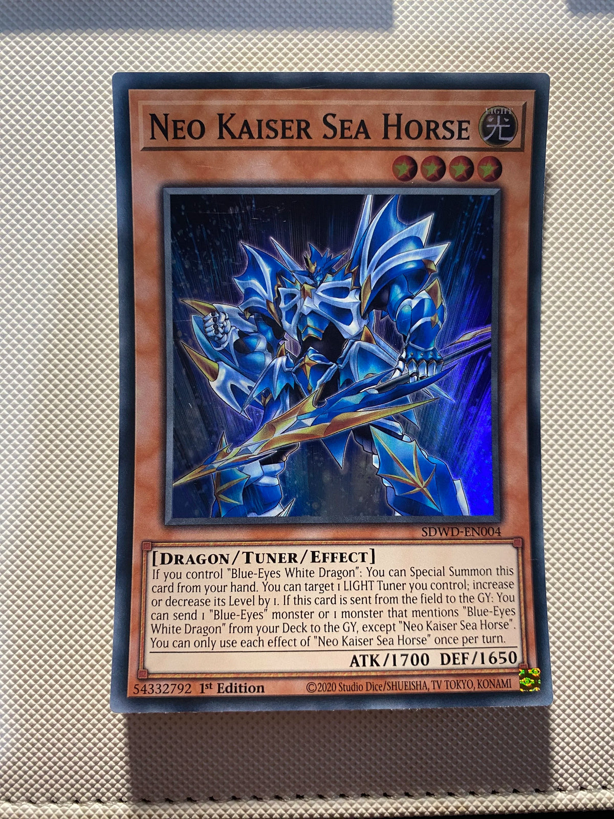 NEO Kaiser SEA Horse Super Rare Near Mint