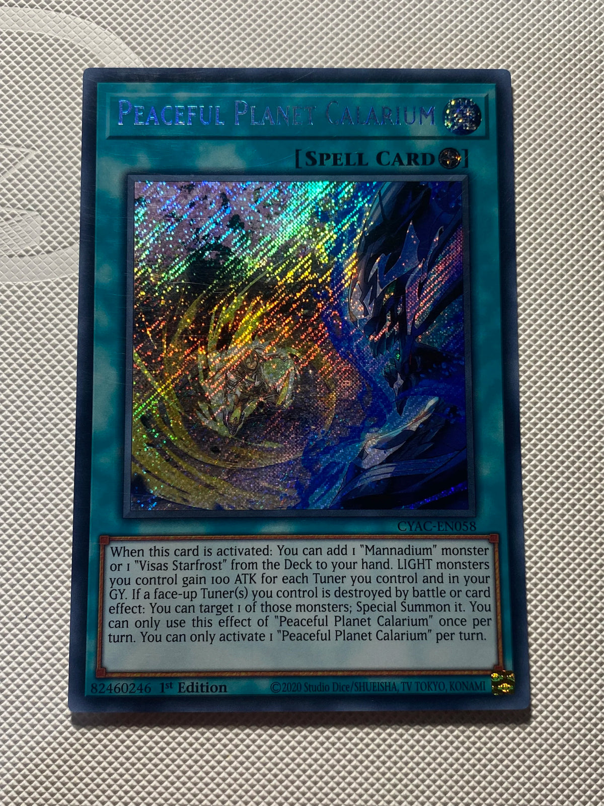 Peaceful Planet Calarium Secret Rare Near Mint