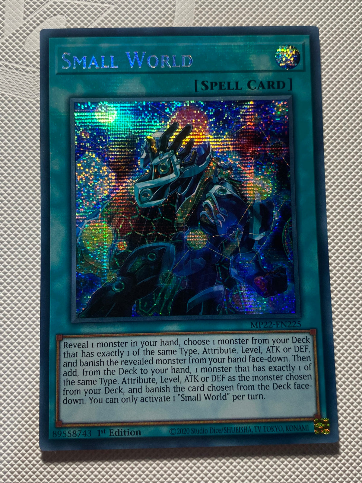 Small World Prismatic Secret Rare Near Mint