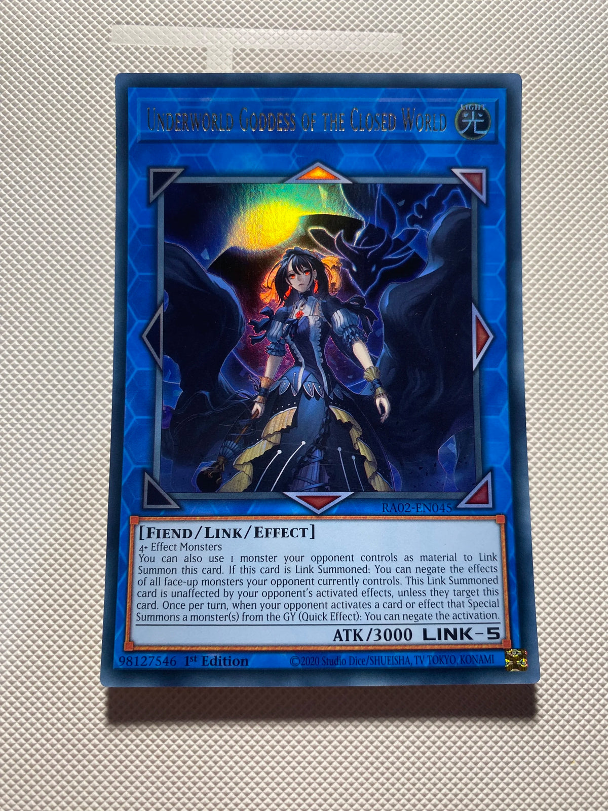 Underworld Goddess OF THE Closed World Ultra Rare Near Mint