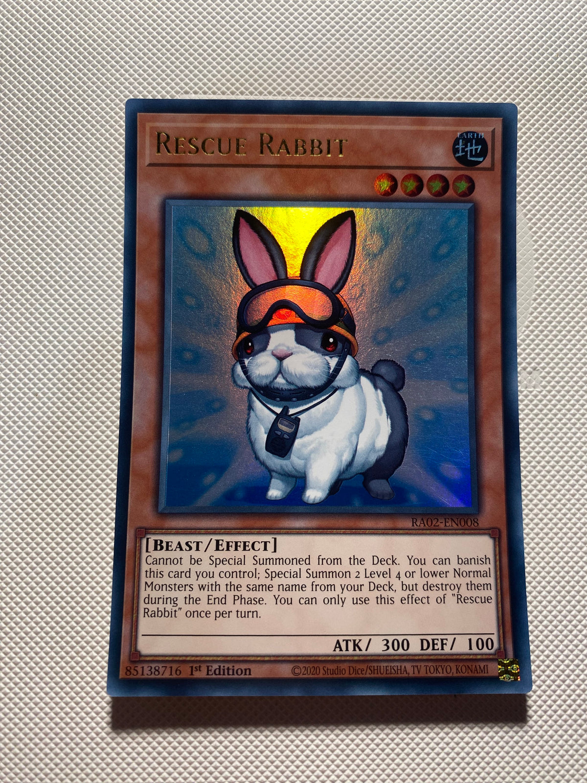 Rescue Rabbit Ultra Rare Near Mint