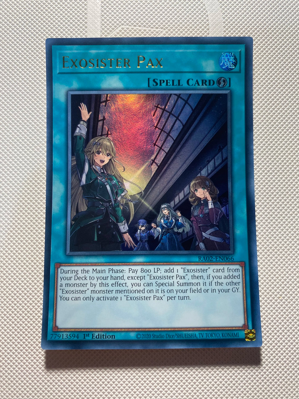 Exosister PAX Ultra Rare Near Mint