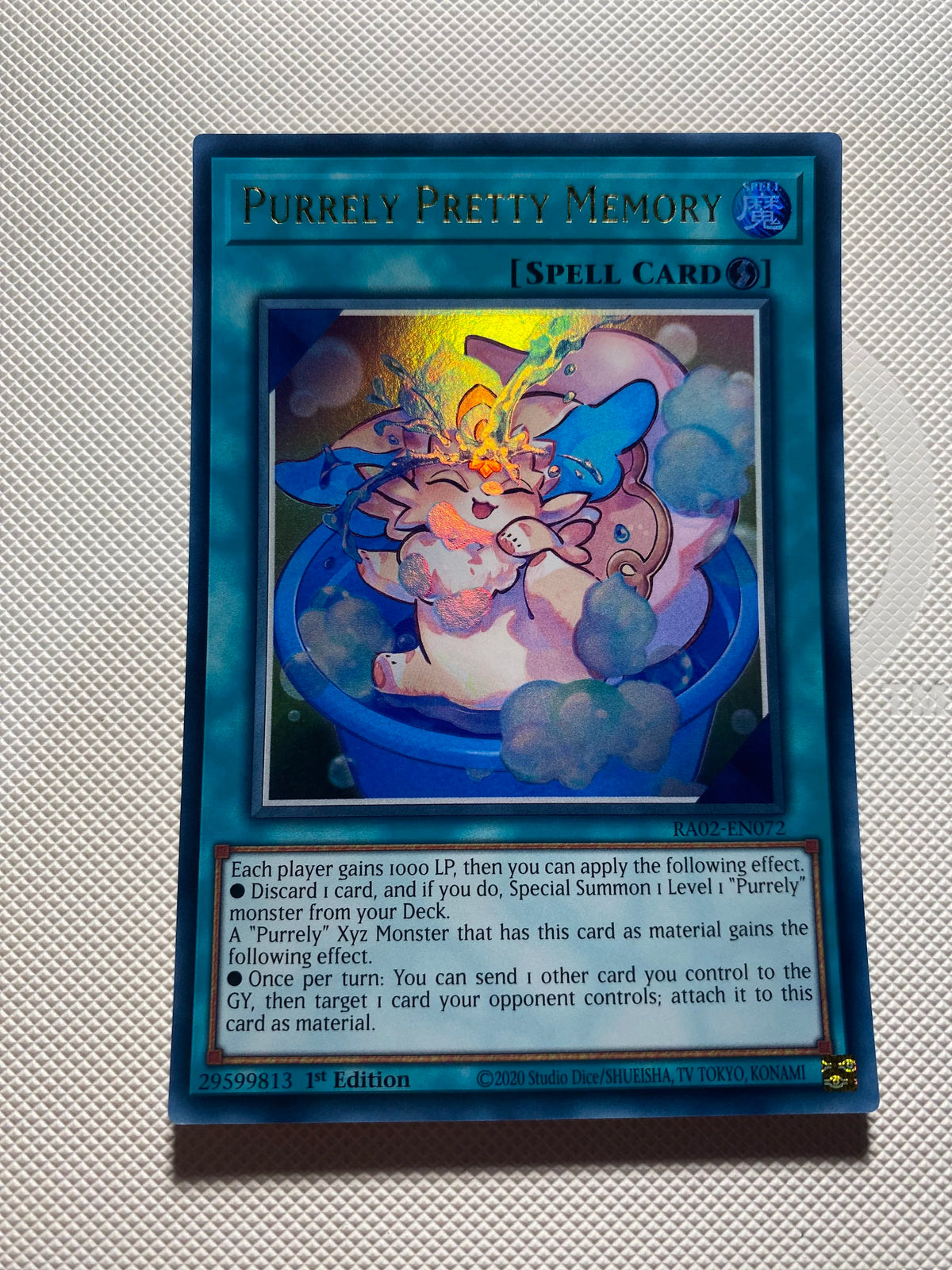 Purrely Pretty Memory Ultra Rare Near Mint