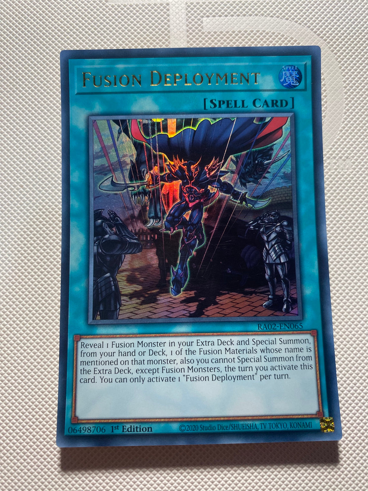 Fusion Deployment Ultra Rare Near Mint