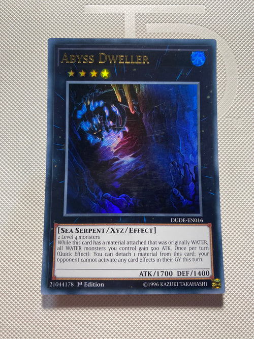 Abyss Dweller Ultra Rare Near Mint
