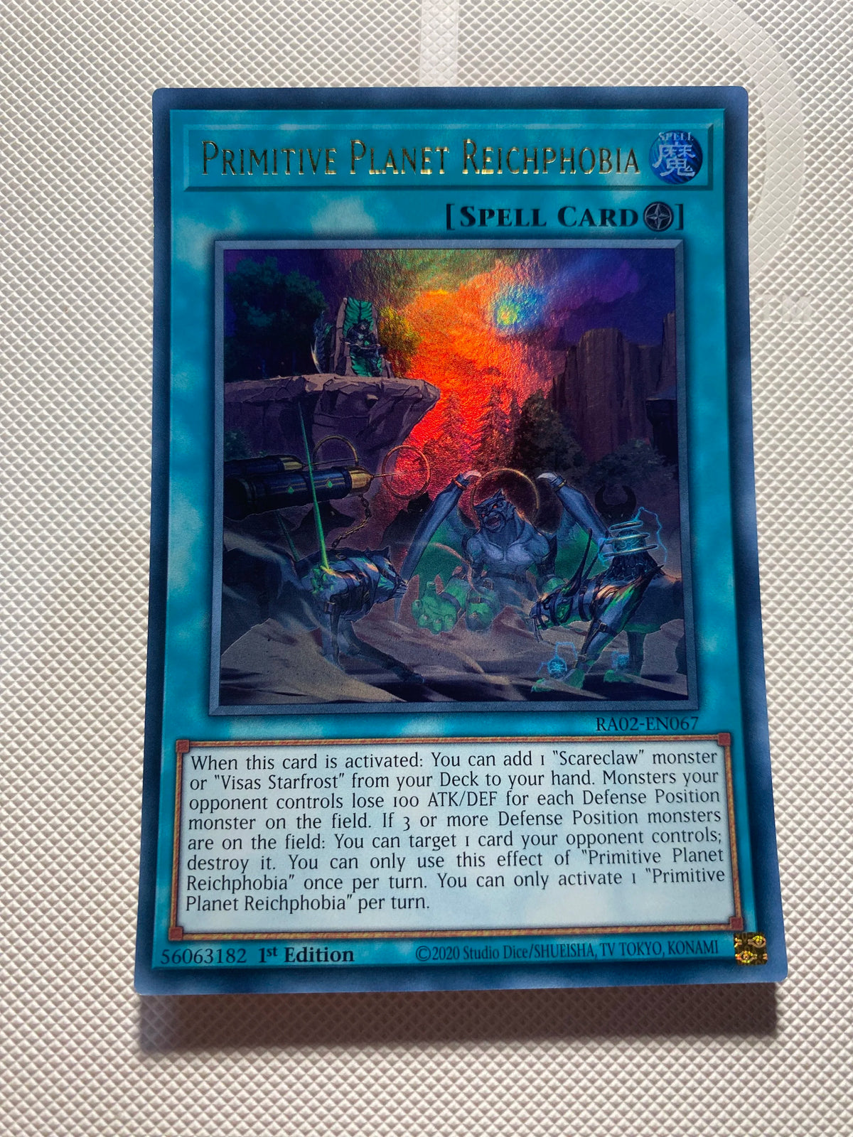 Primitive Planet Reichphobia Ultra Rare Near Mint