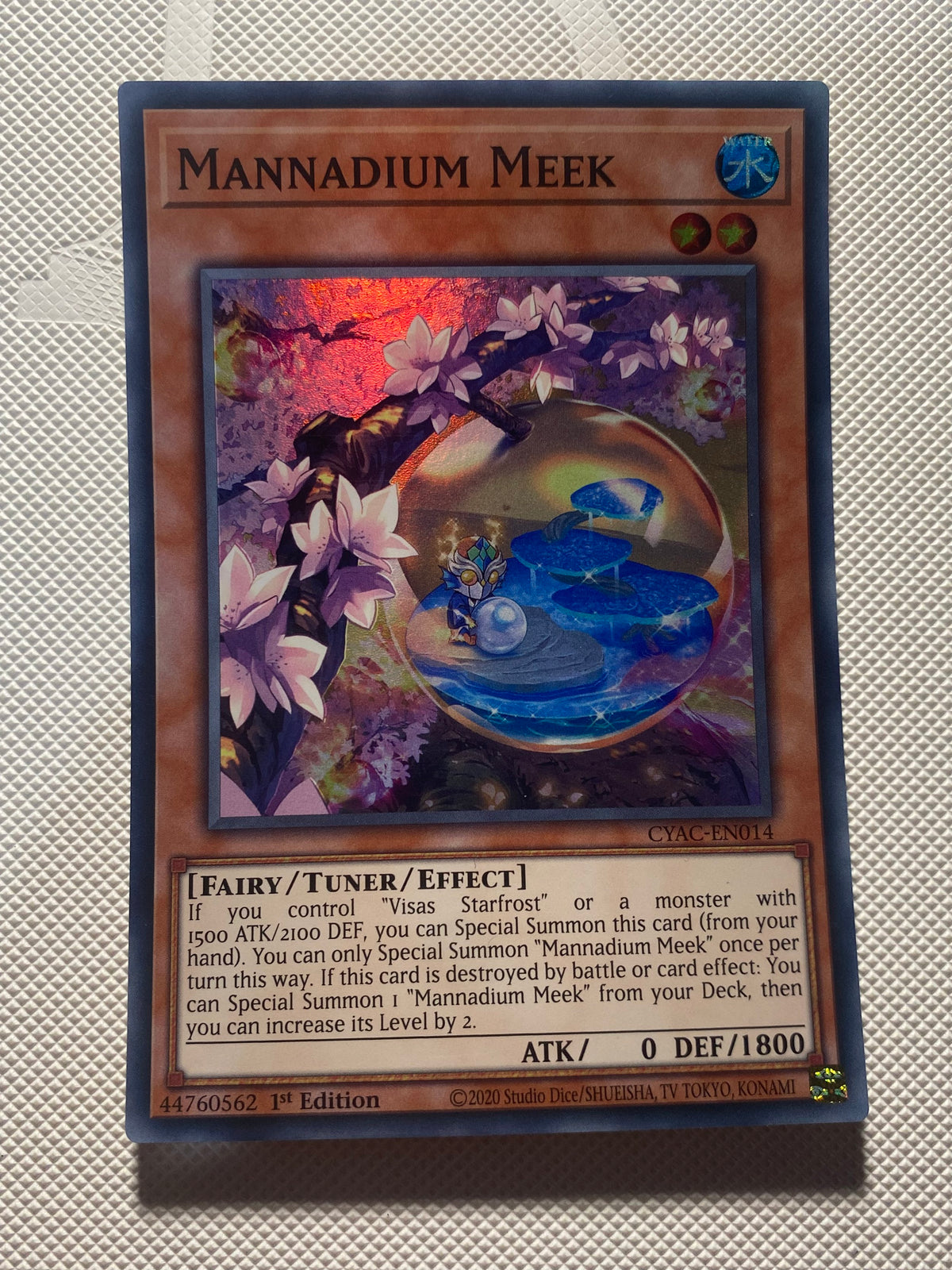 Mannadium Meek Super Rare Near Mint