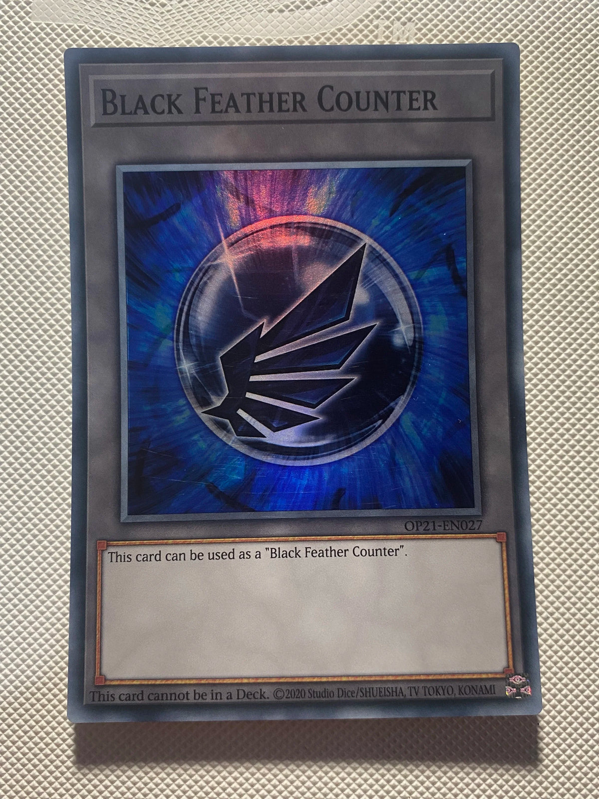 Black Feather Counter Super Rare Near Mint