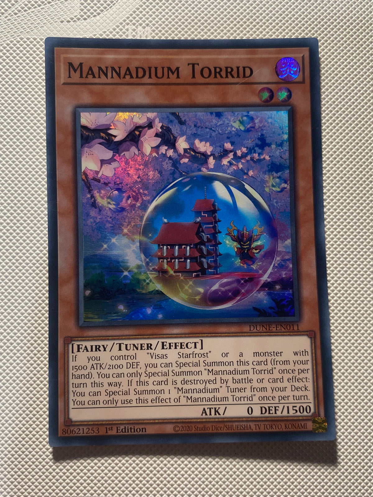 Mannadium Torrid Super Rare Near Mint