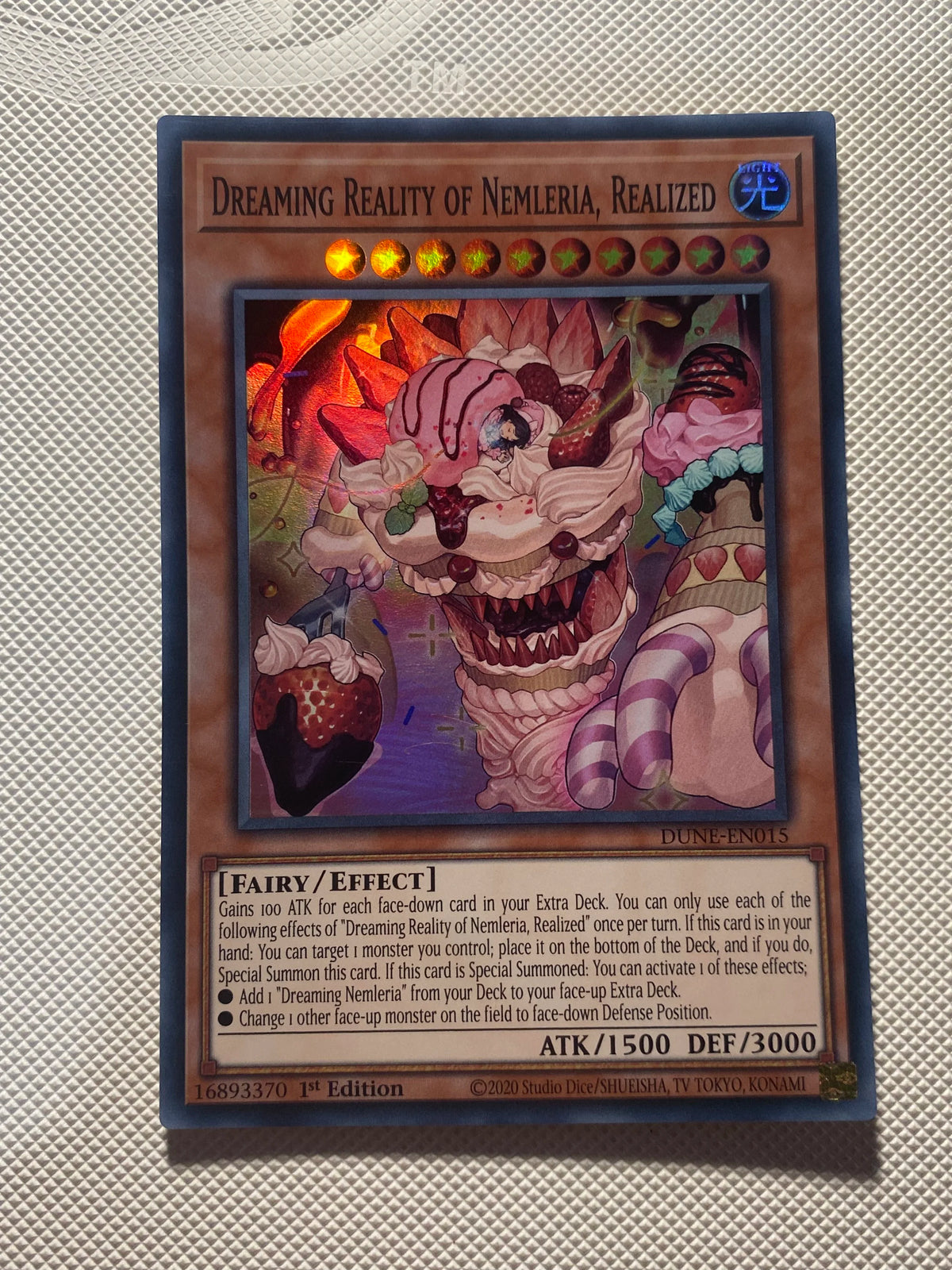 Dreaming Reality OF Nemleria, Realized Super Rare Near Mint