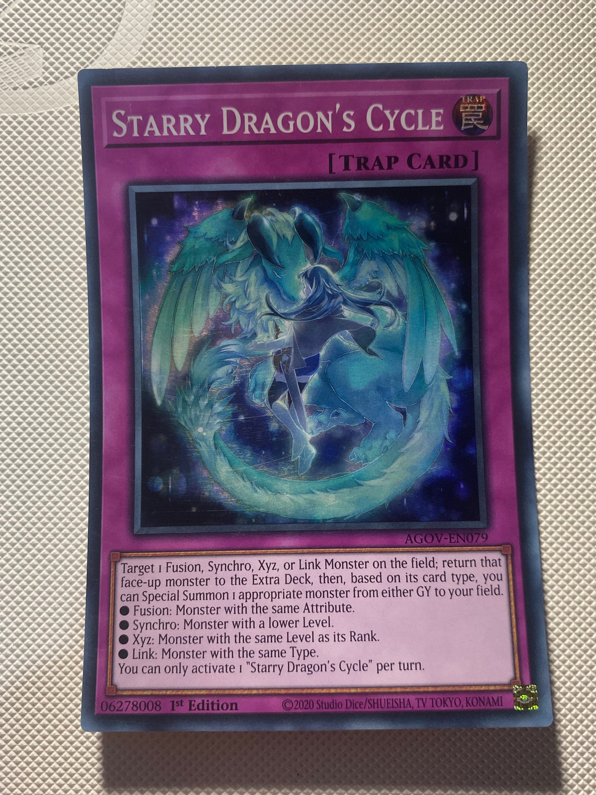 Starry Dragon's Cycle Super Rare Near Mint
