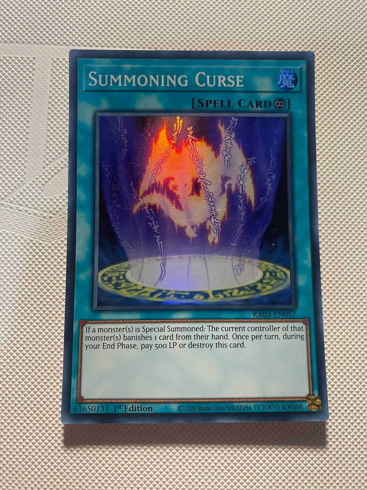 Summoning Curse Super Rare Near Mint
