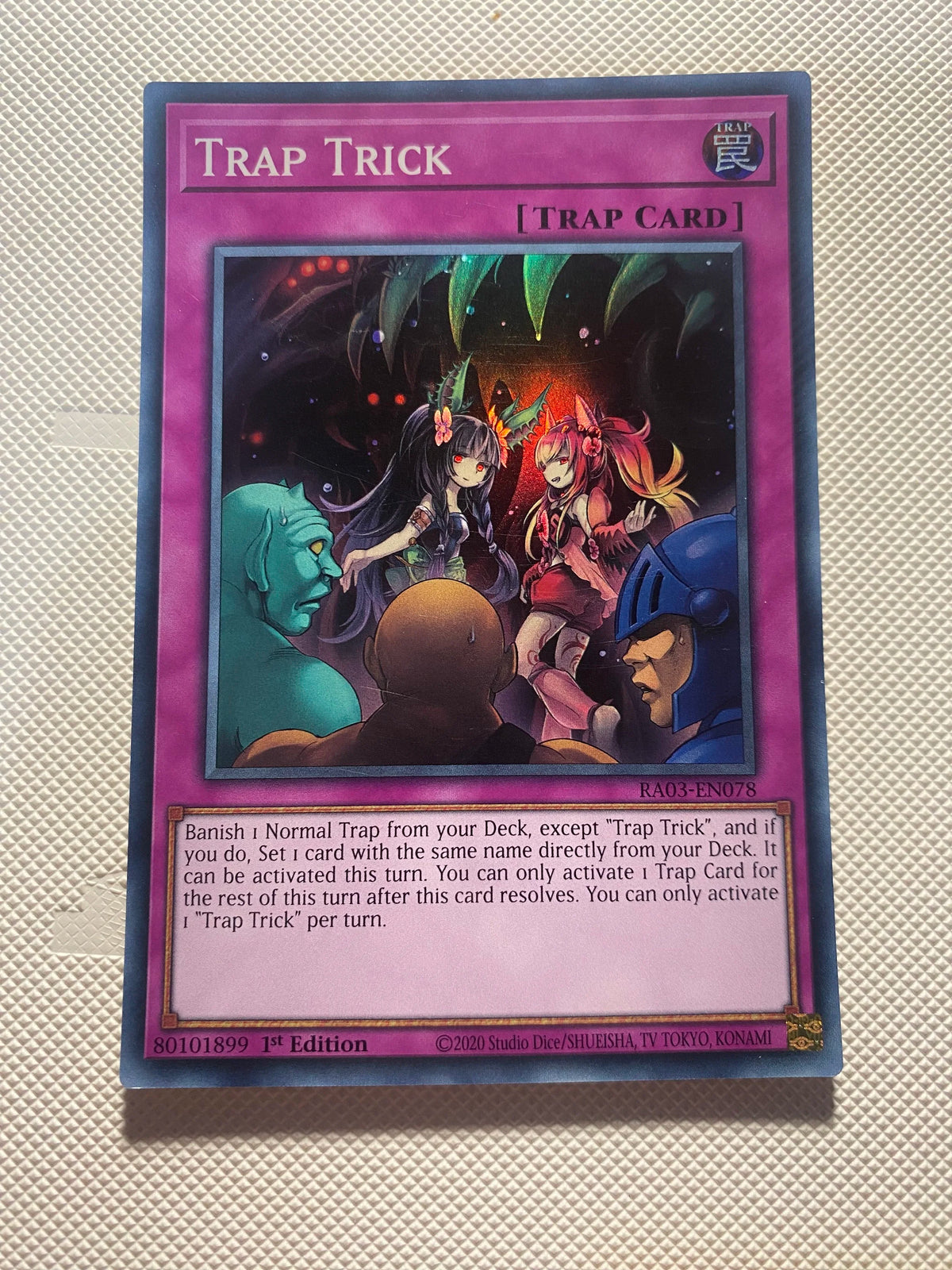 Trap Trick Super Rare Near Mint