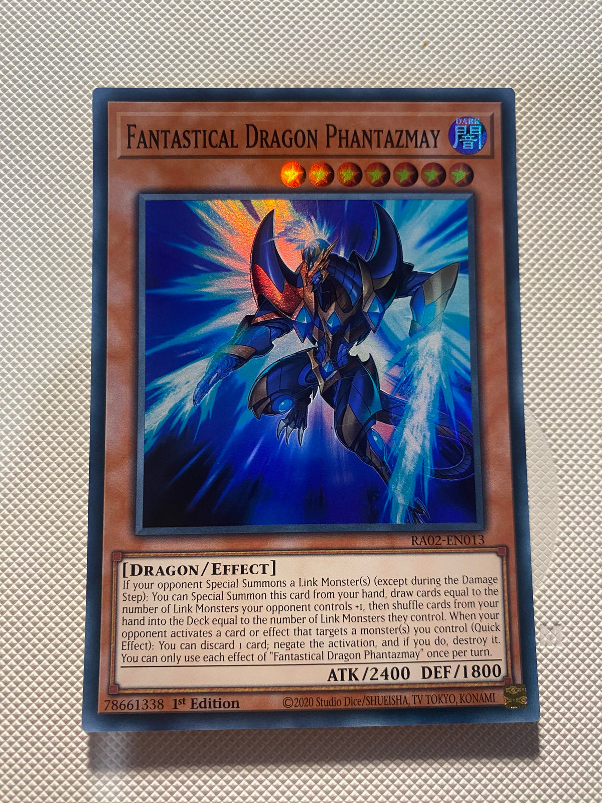 Fantastical Dragon Phantazmay Super Rare Near Mint