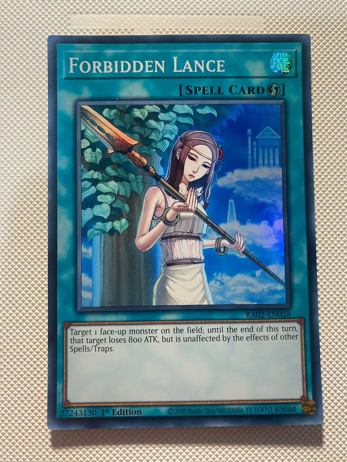 Forbidden Lance Super Rare Near Mint