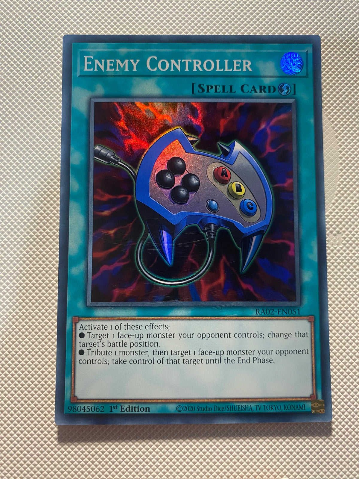 Enemy Controller Super Rare Near Mint