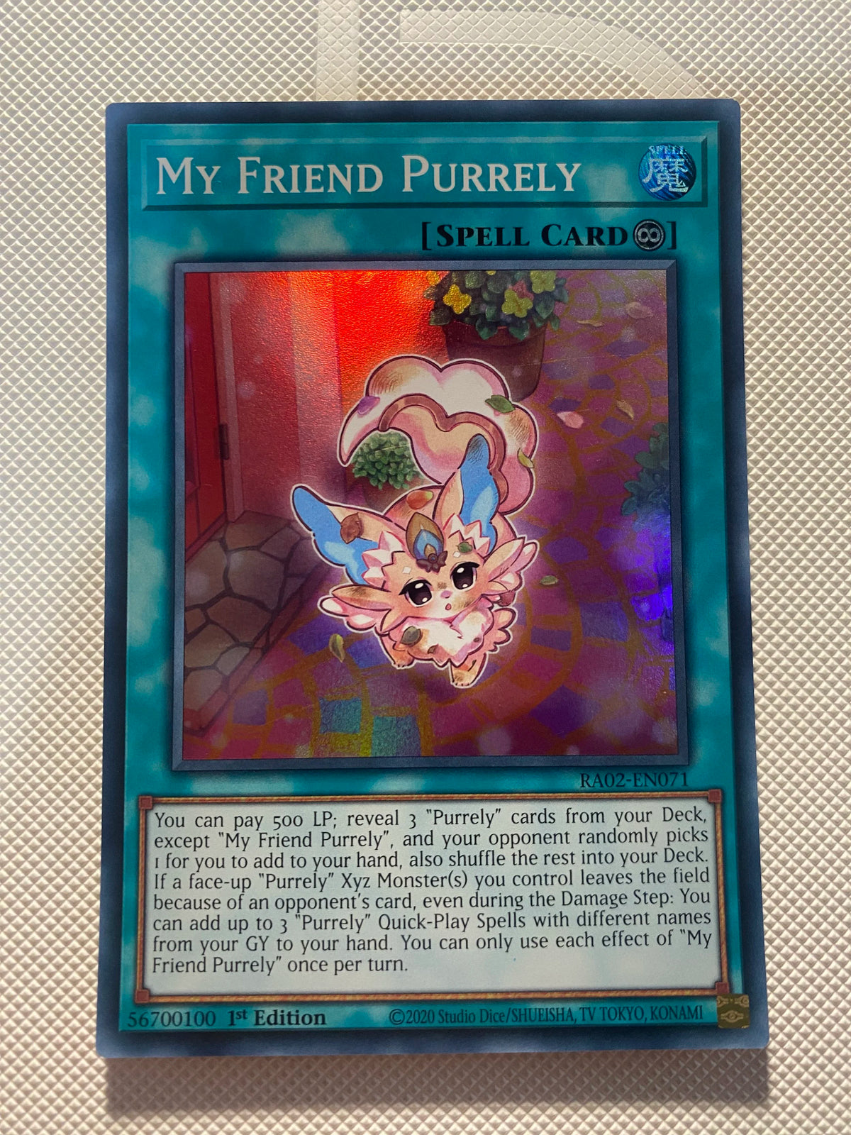 MY Friend Purrely Super Rare Near Mint