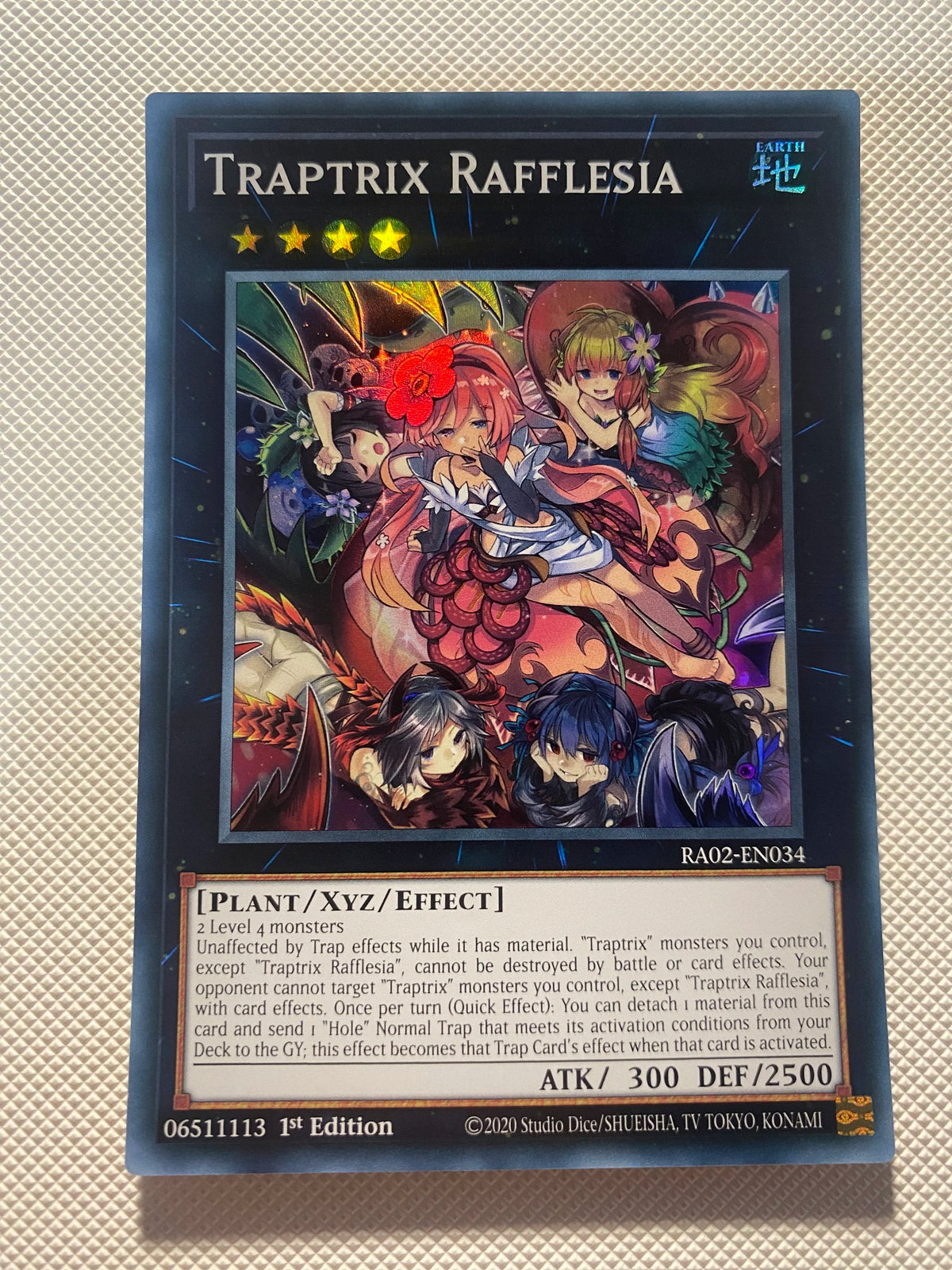 Traptrix Rafflesia Super Rare Near Mint