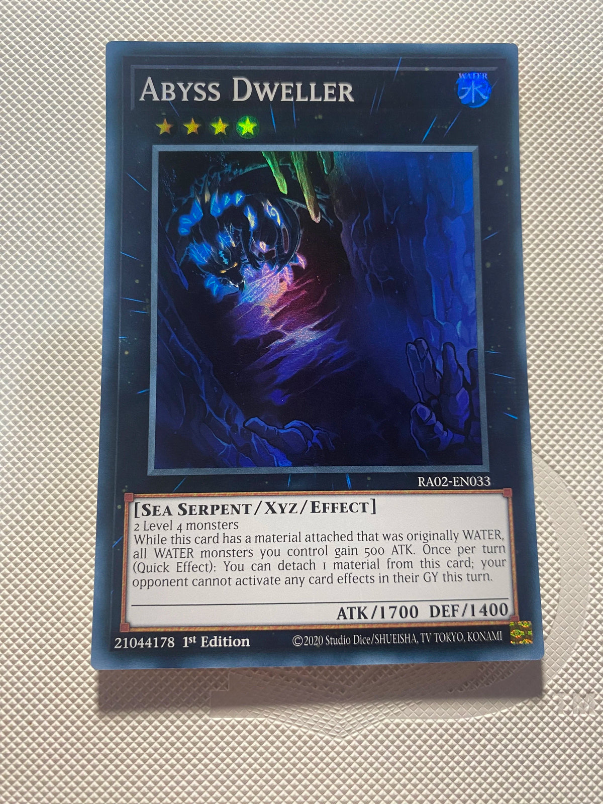 Abyss Dweller Super Rare Near Mint