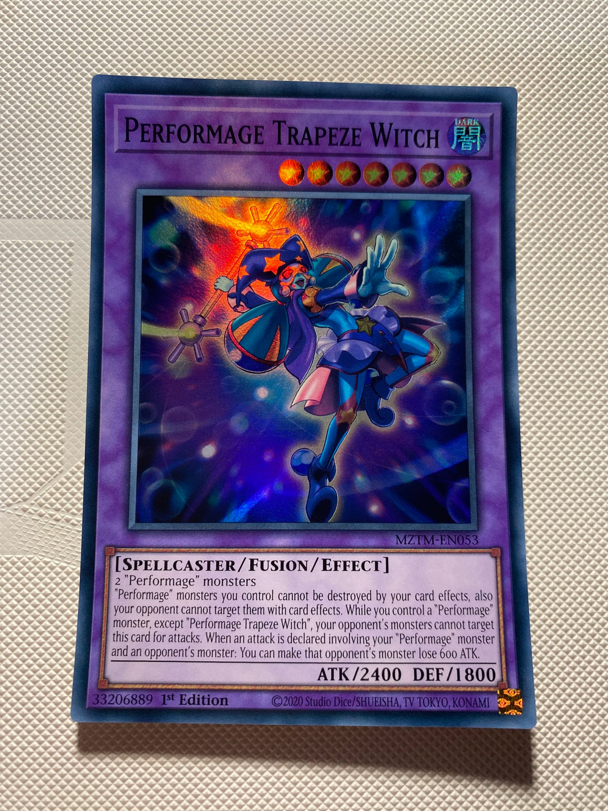 Performage Trapeze Witch Super Rare Near Mint