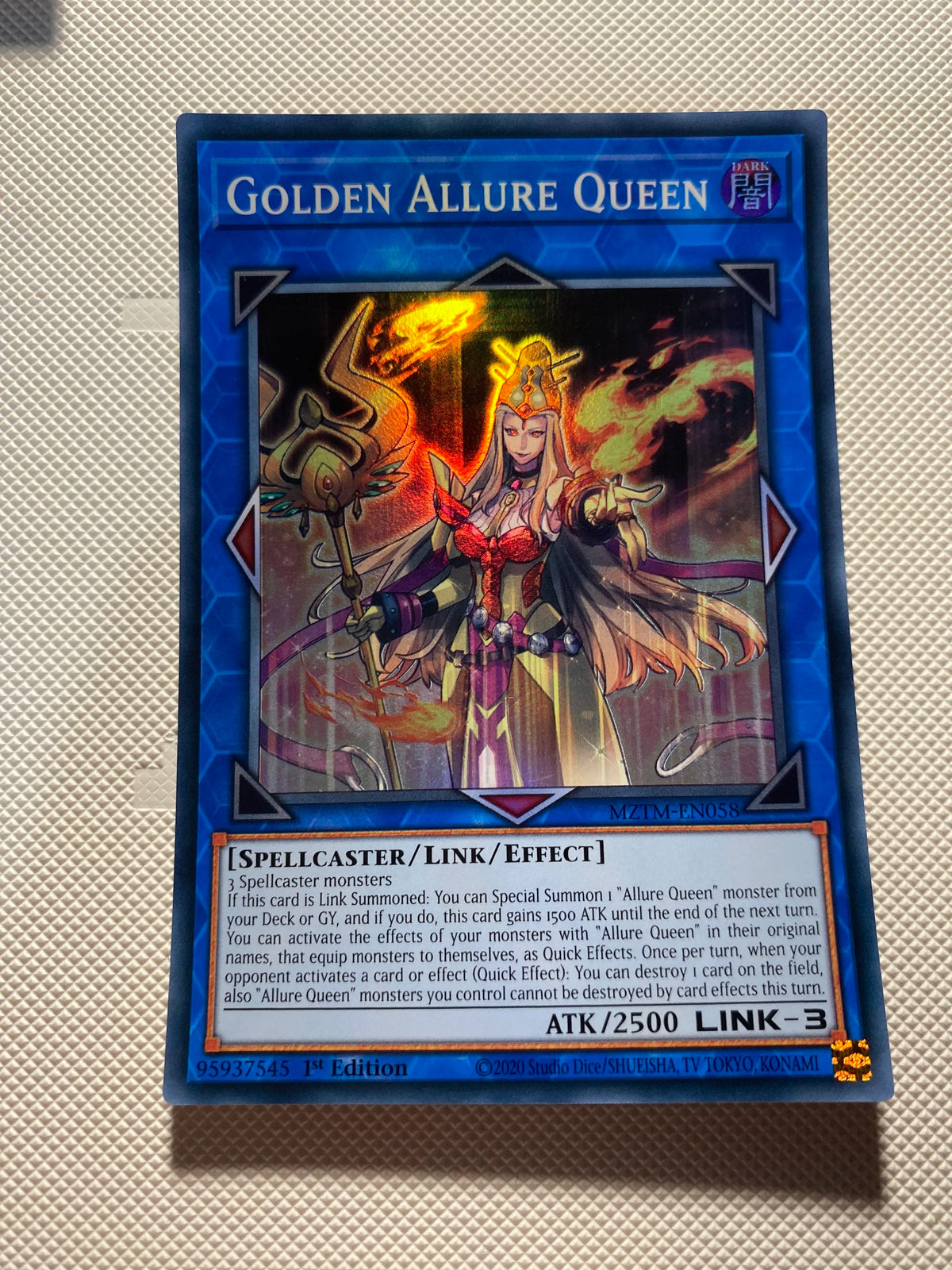 Golden Allure Queen Super Rare Near Mint