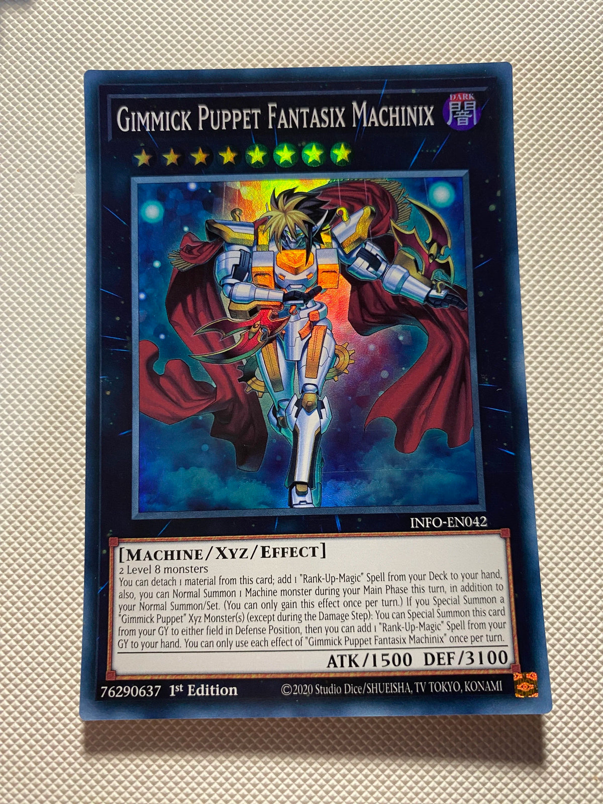 Gimmick Puppet Fantasix Machinix Super Rare Near Mint