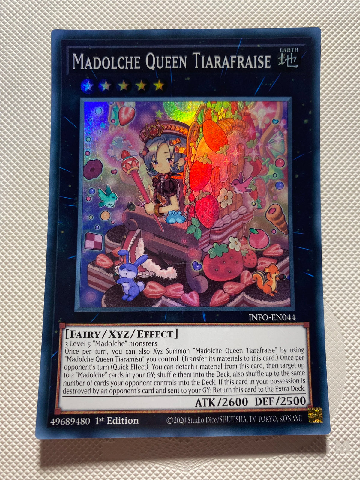 Madolche Queen Tiarafraise Super Rare Near Mint