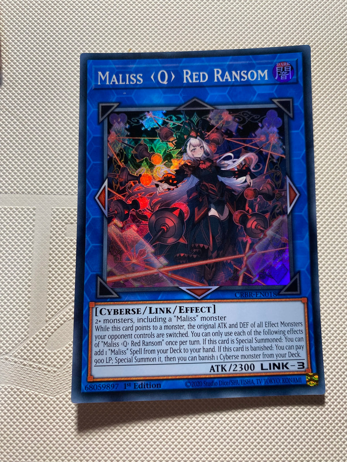 Maliss <q> RED Ransom Super Rare Near Mint
