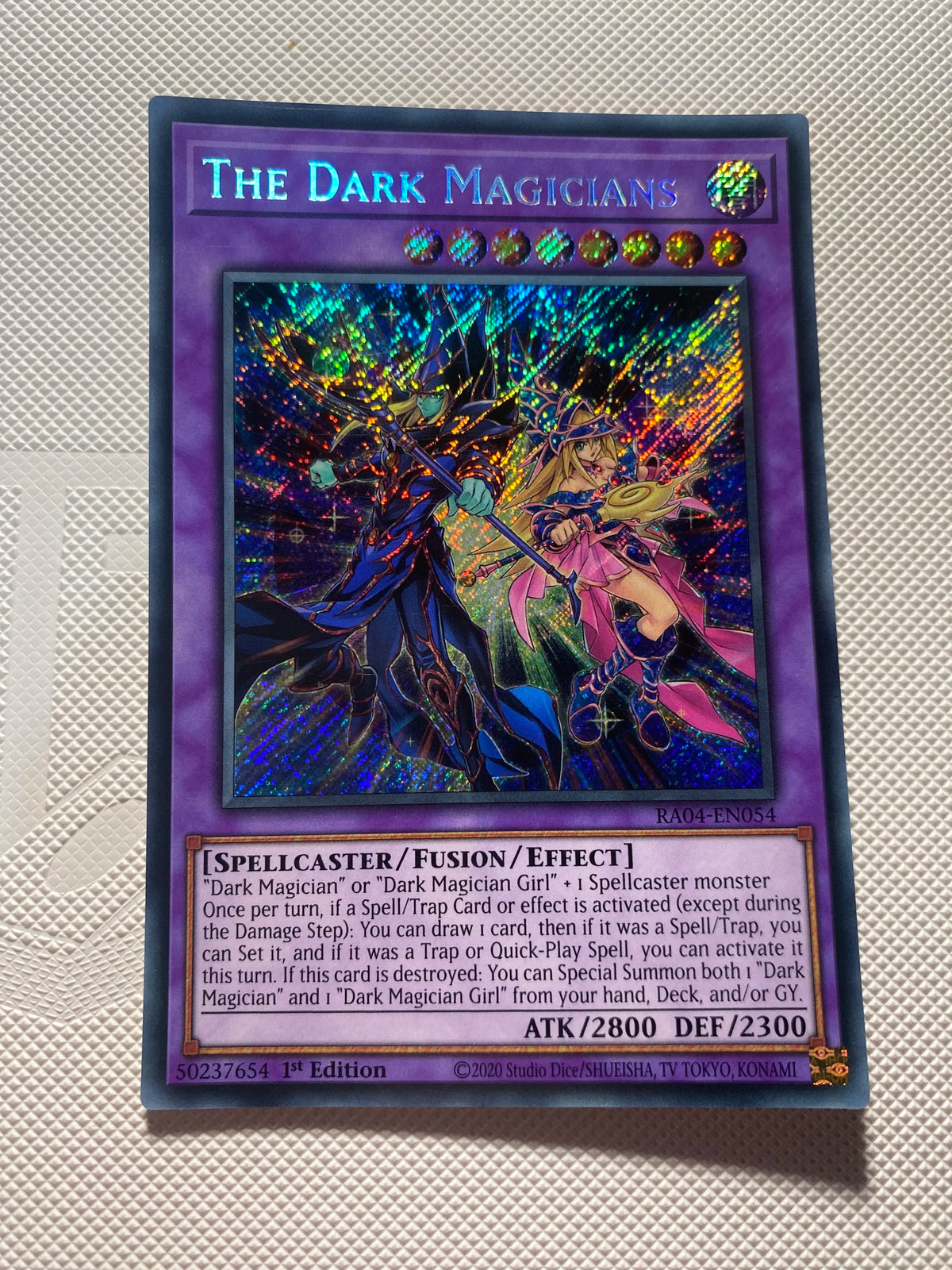 THE Dark Magicians Secret Rare Near Mint
