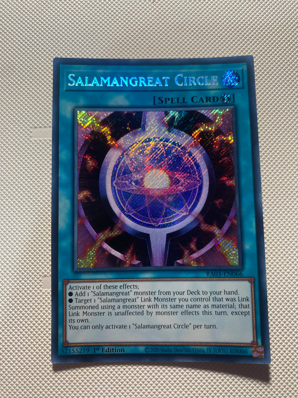 Salamangreat Circle Secret Rare Near Mint