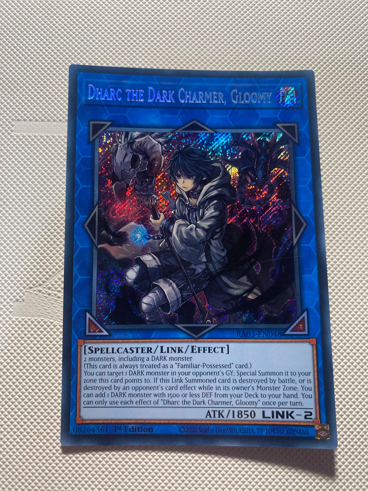 Dharc THE Dark Charmer, Gloomy Secret Rare Near Mint