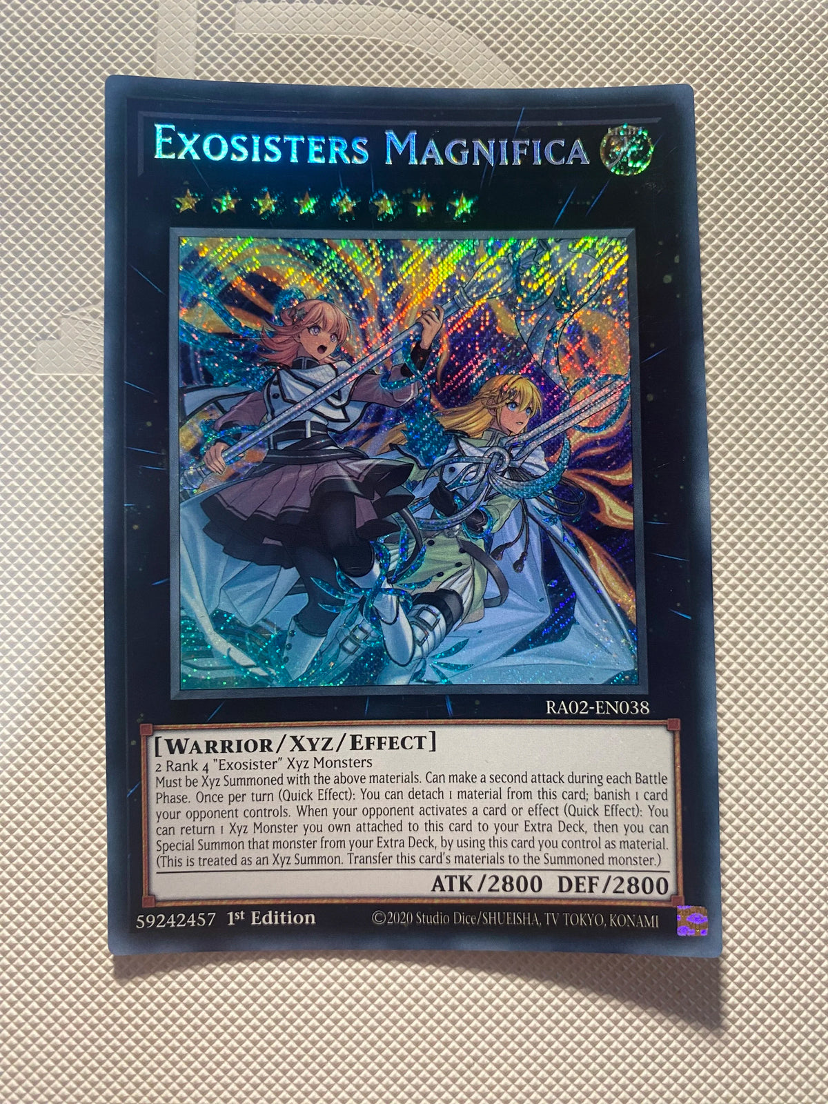 Exosisters Magnifica Secret Rare Near Mint