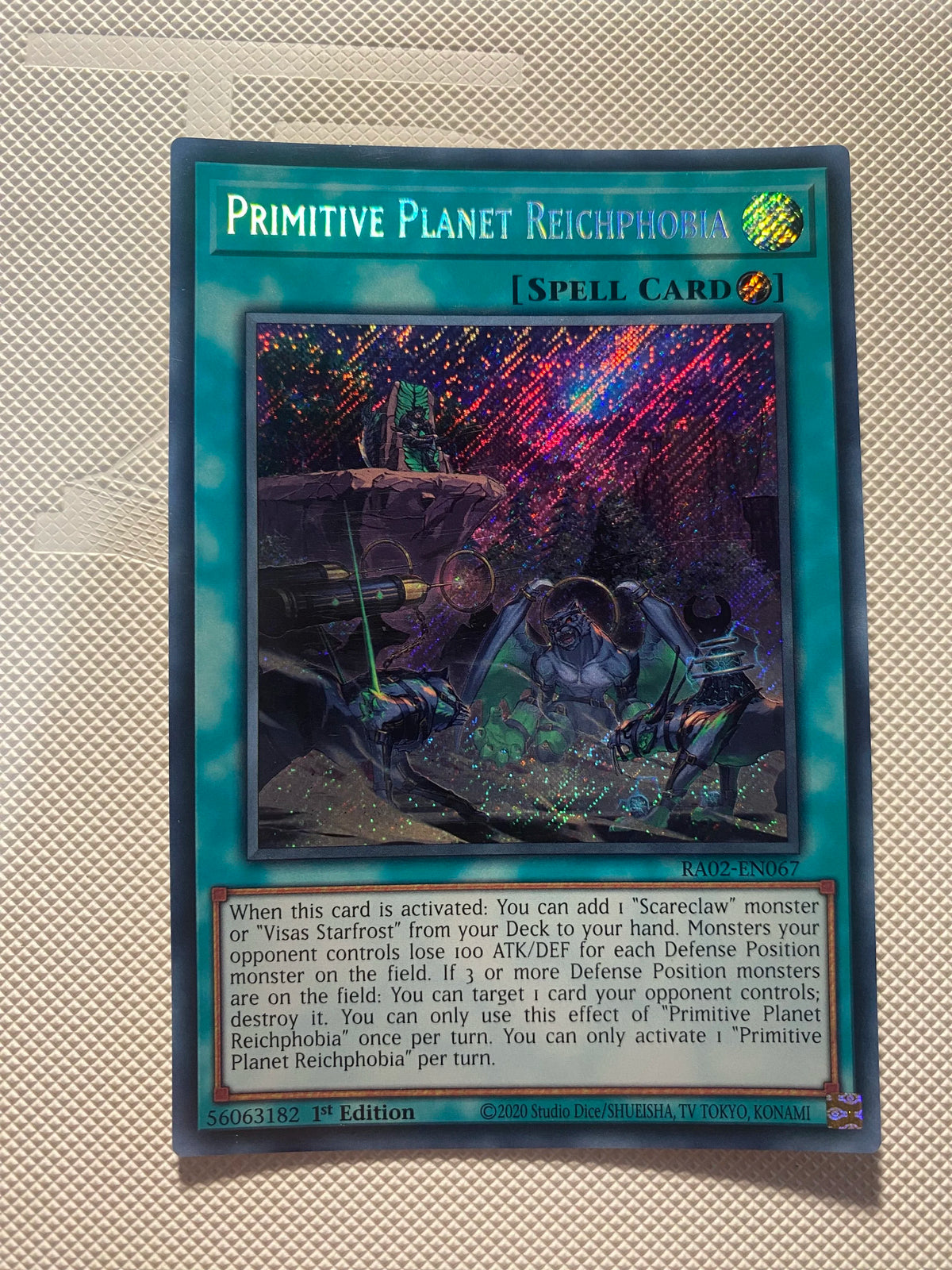 Primitive Planet Reichphobia Secret Rare Near Mint