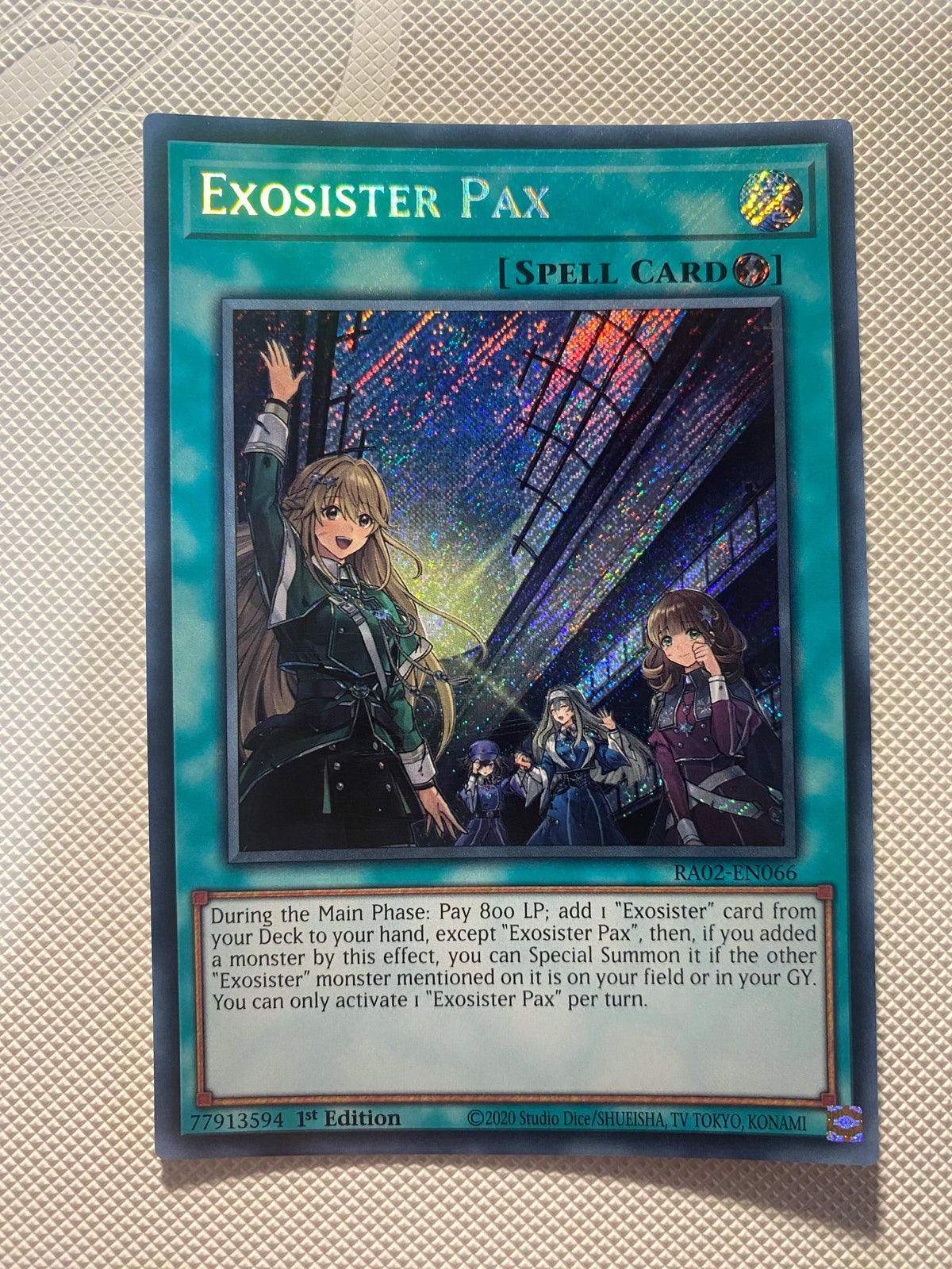 Exosister PAX Secret Rare Near Mint