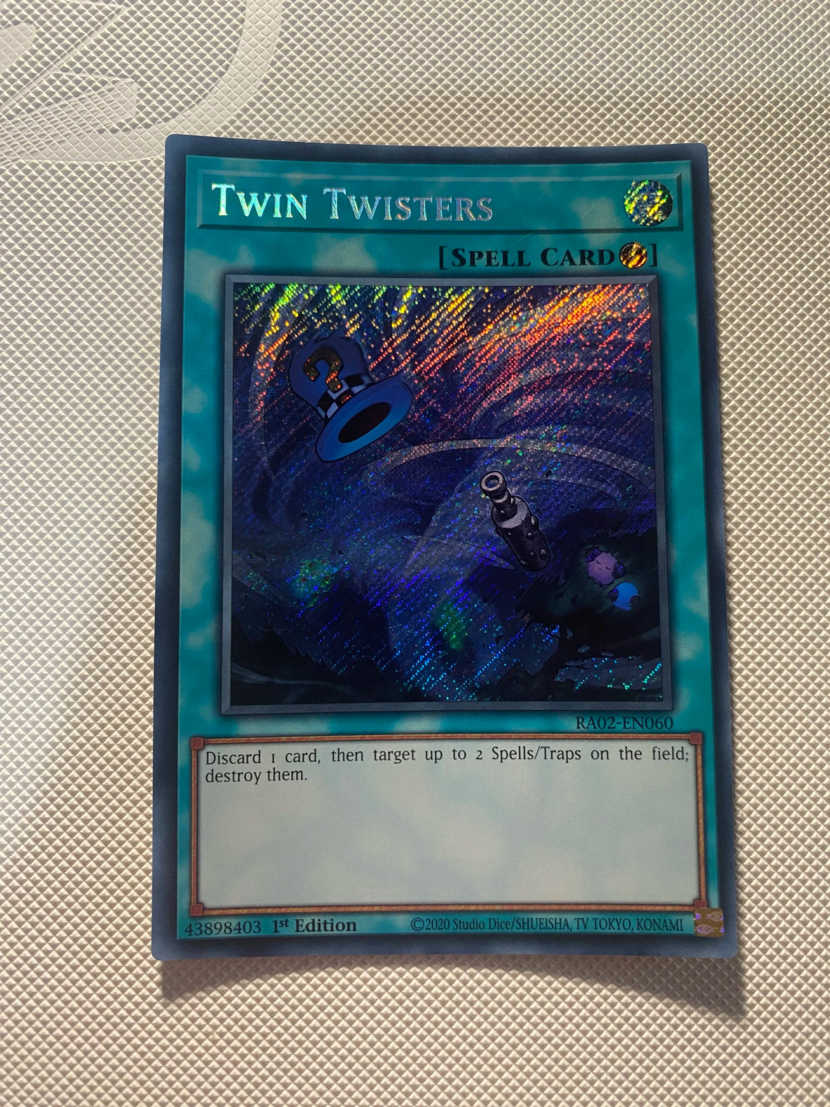 Twin Twisters Secret Rare Near Mint