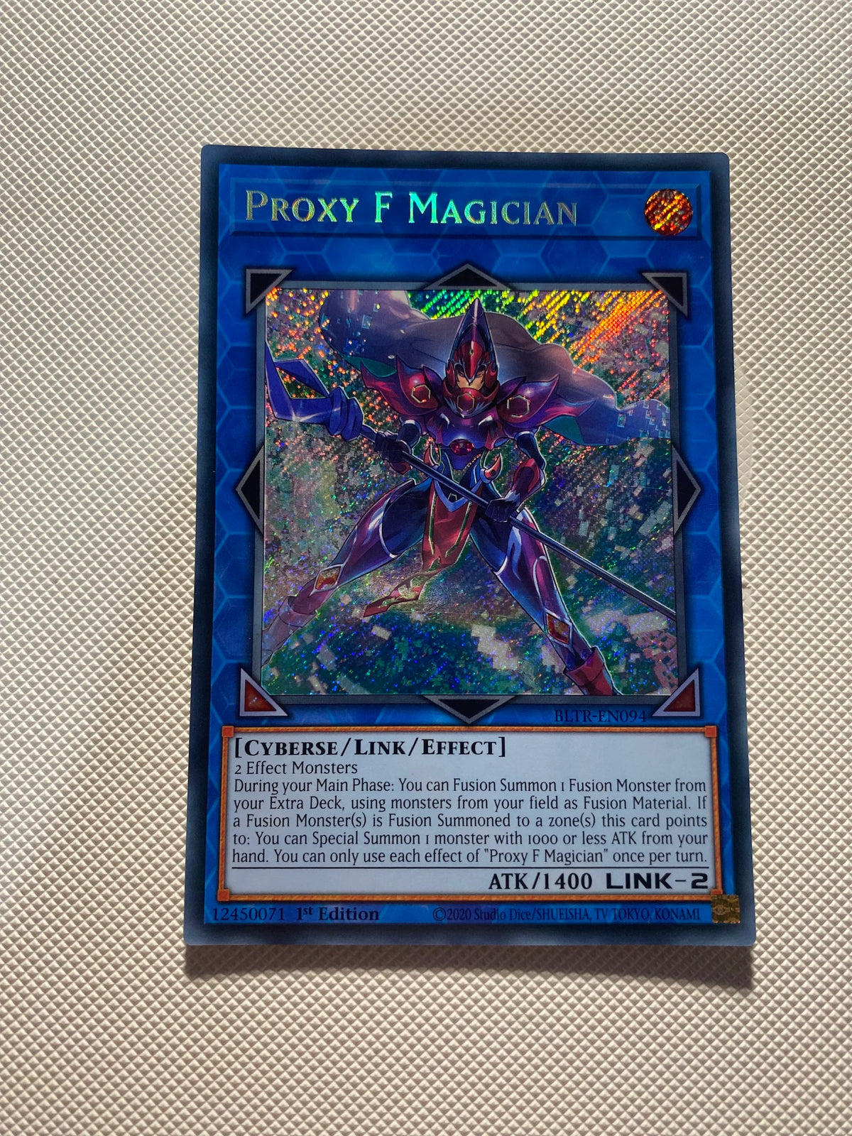 Proxy F Magician Secret Rare Near Mint