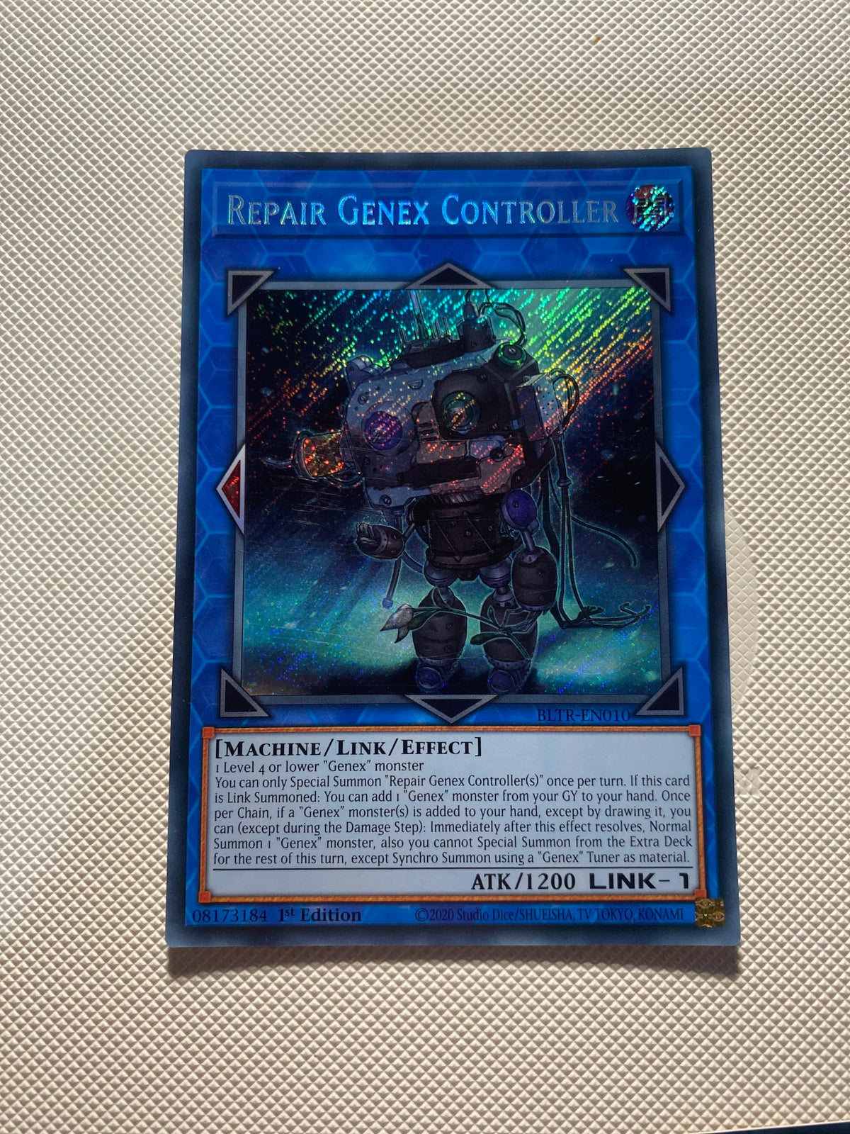 Repair Genex Controller Secret Rare Near Mint