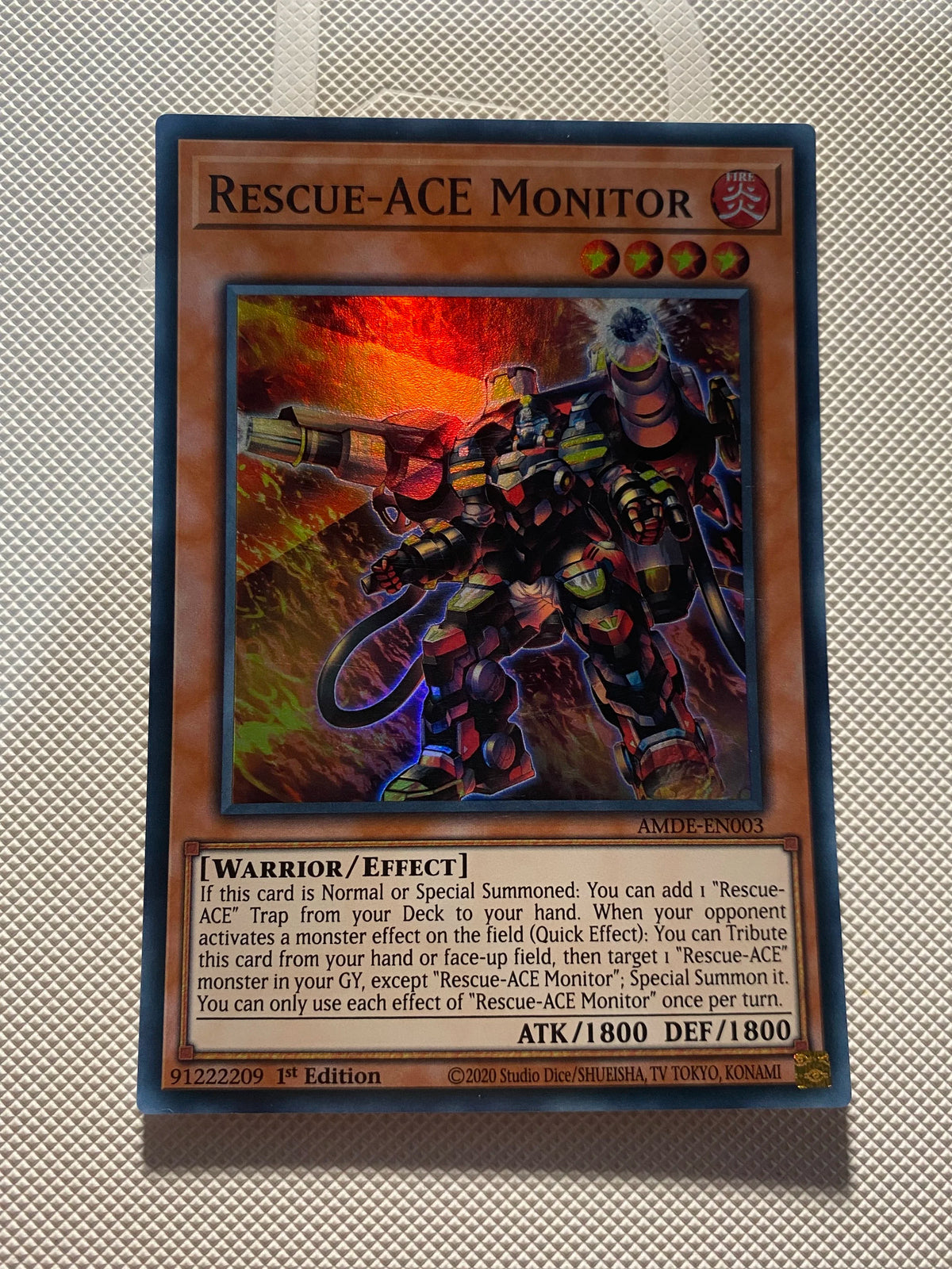 Rescue-ace Monitor Super Rare Near Mint