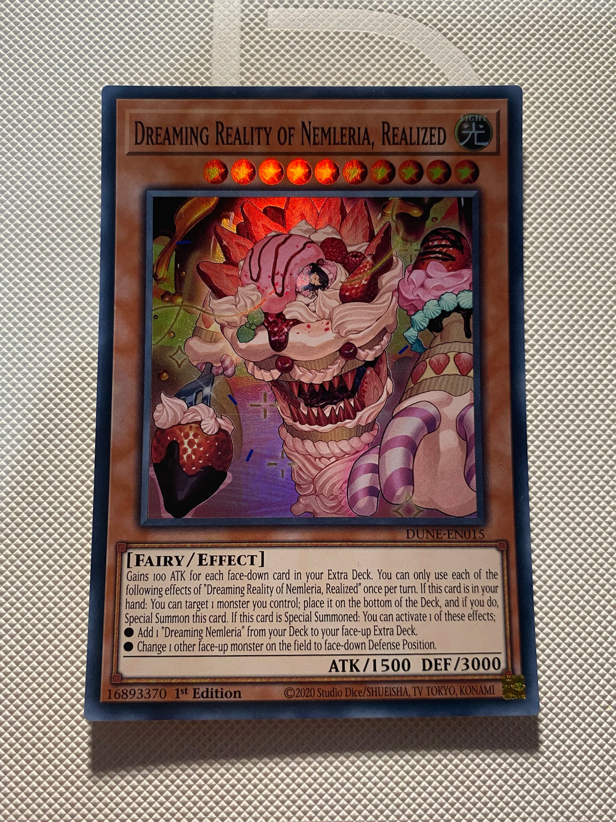 Dreaming Reality OF Nemleria, Realized Super Rare Near Mint