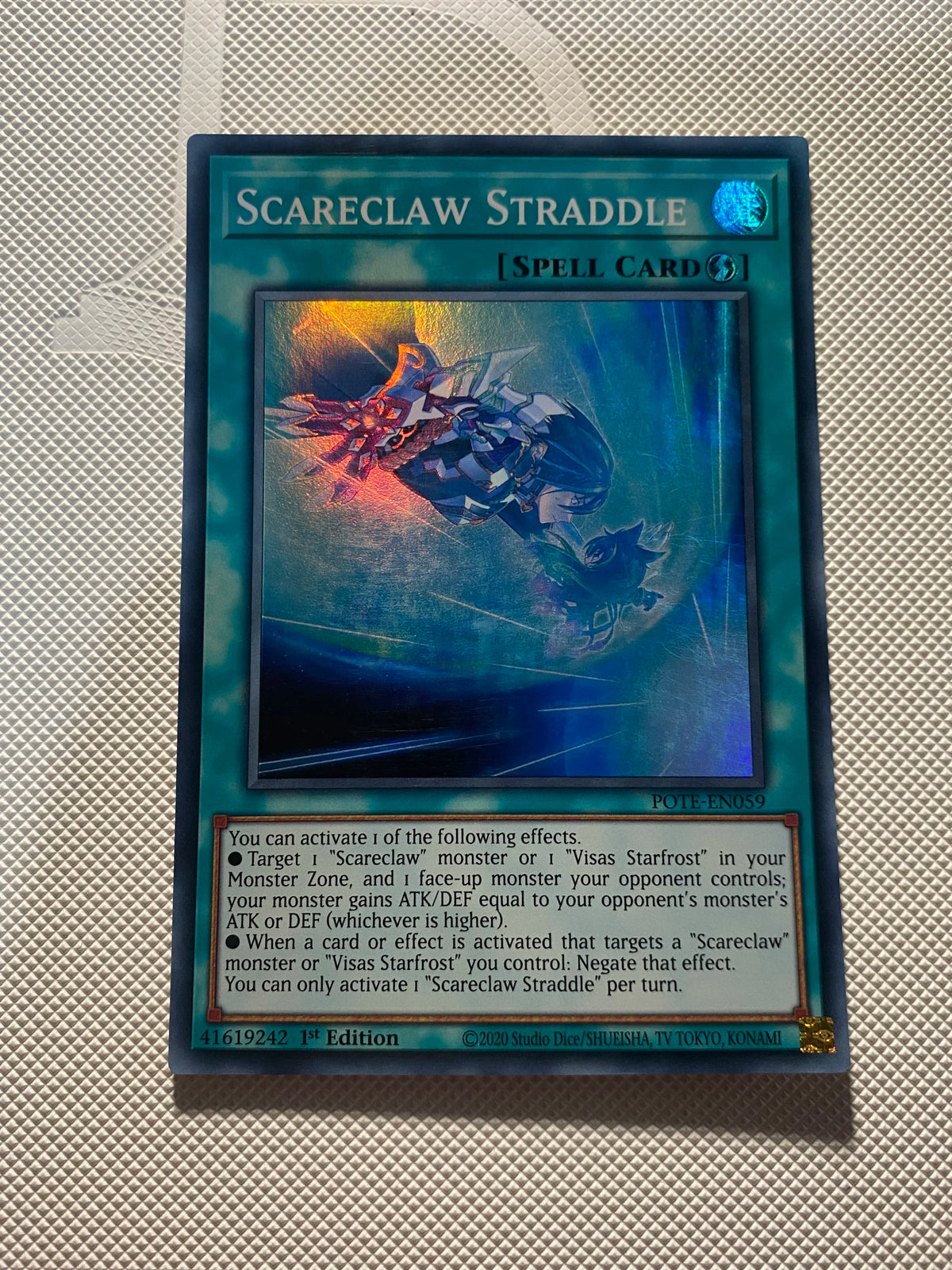 Scareclaw Straddle Super Rare Near Mint