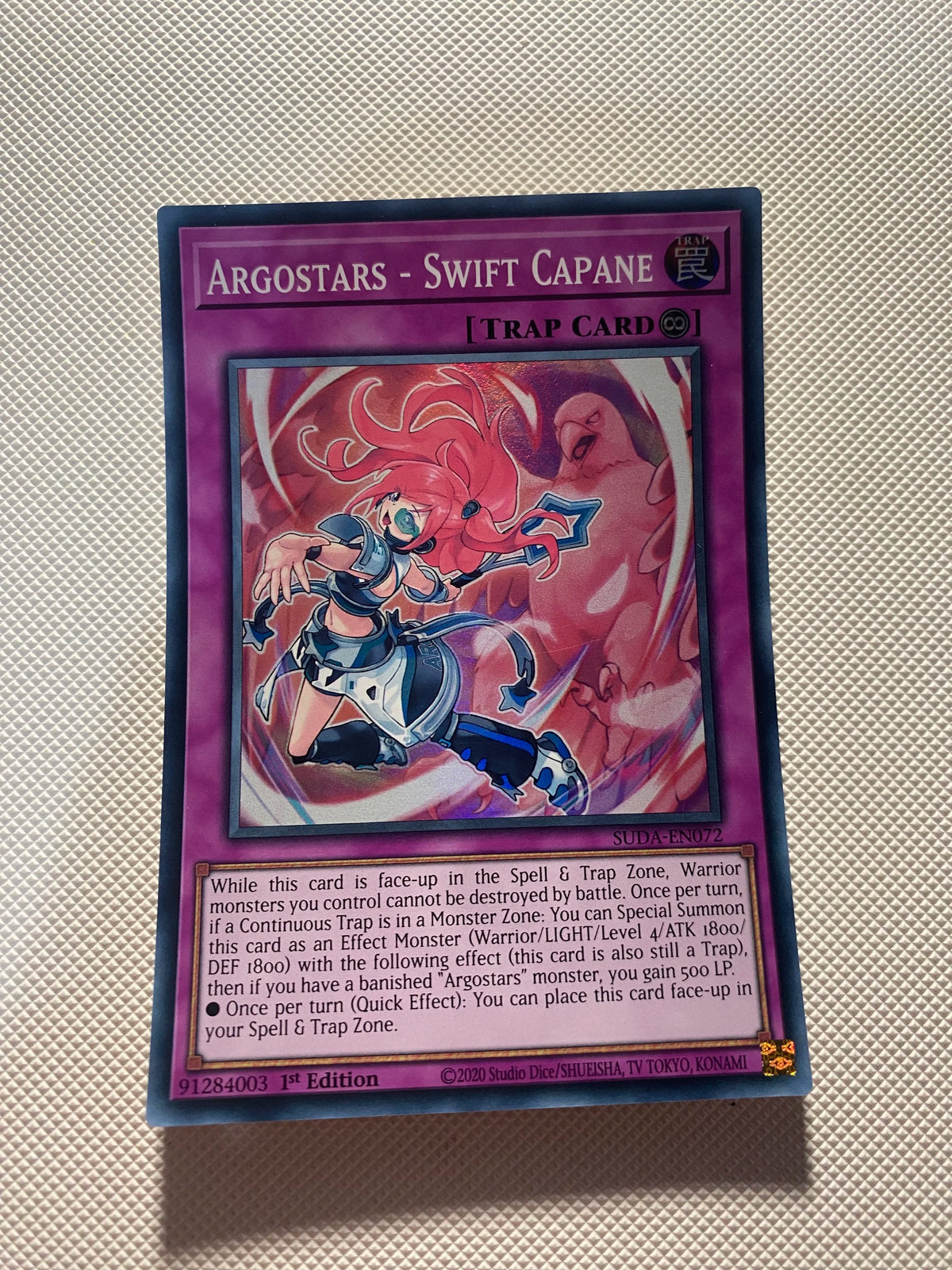 Argostars - Swift Capane Super Rare Near Mint