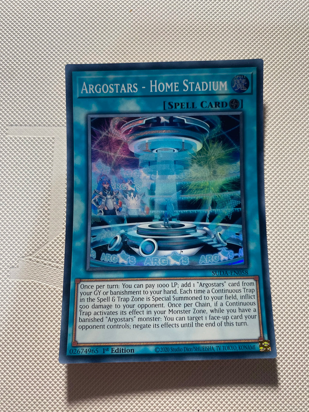 Argostars - Home Stadium Super Rare Near Mint