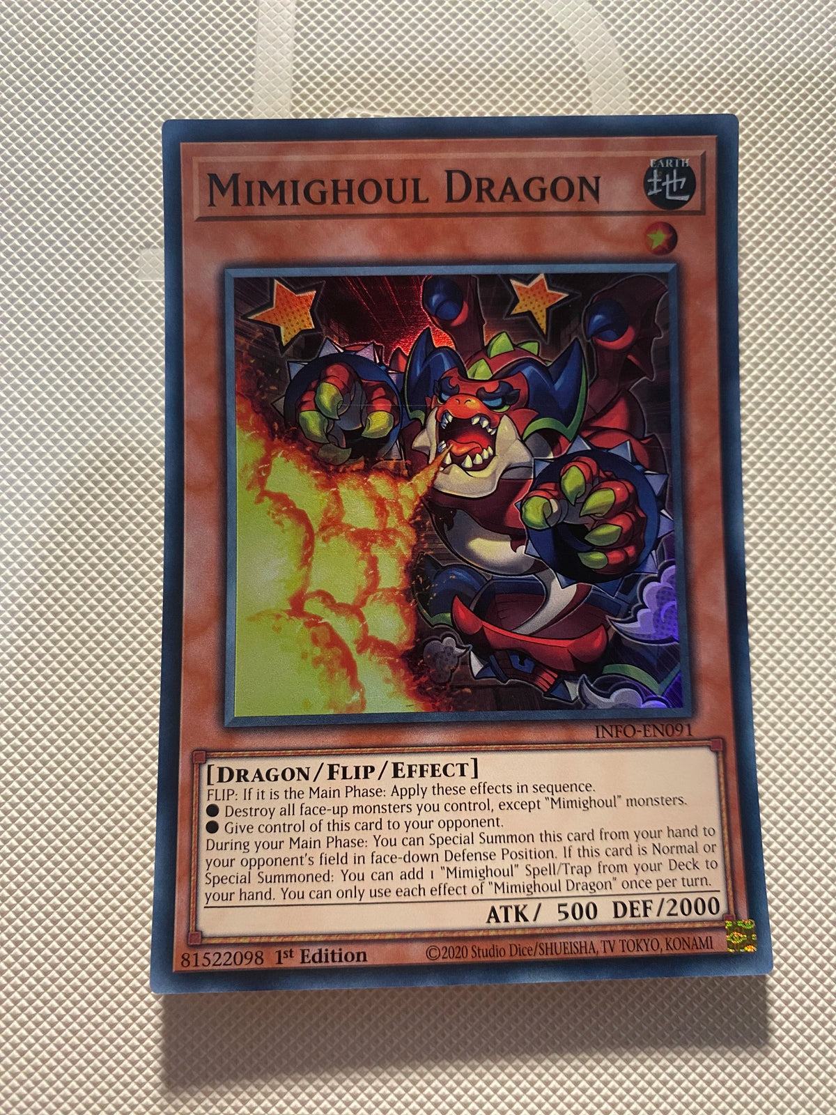 Mimighoul Dragon Super Rare Near Mint