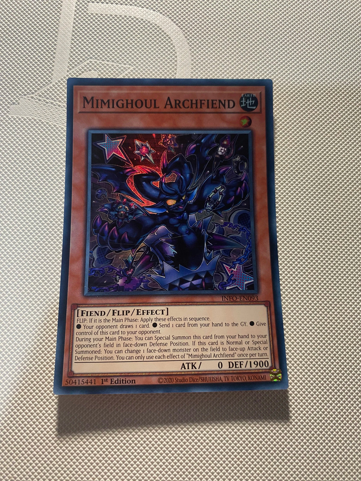 Mimighoul Archfiend Super Rare Near Mint